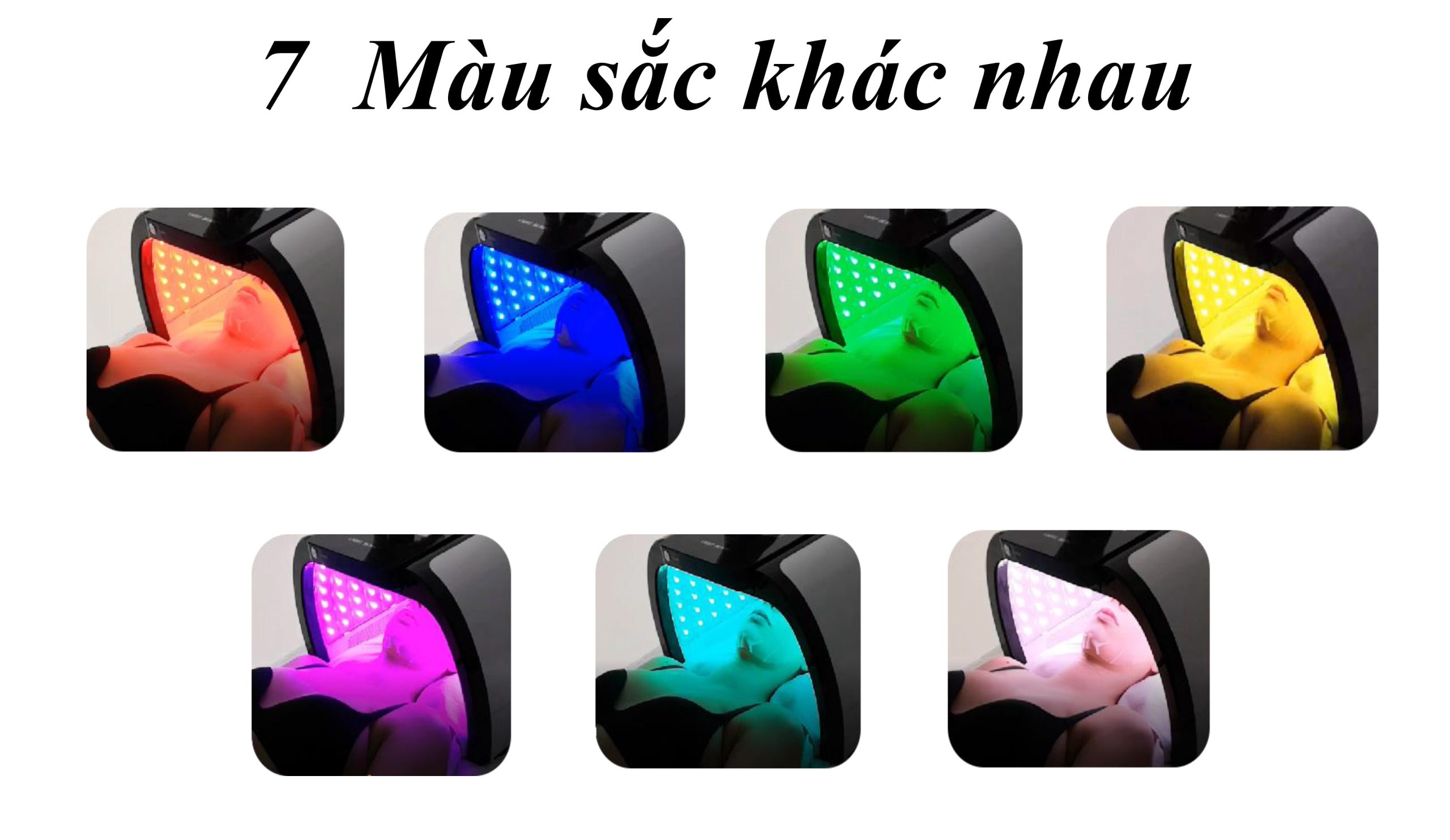 7 Màu Sắc Khác Nhau